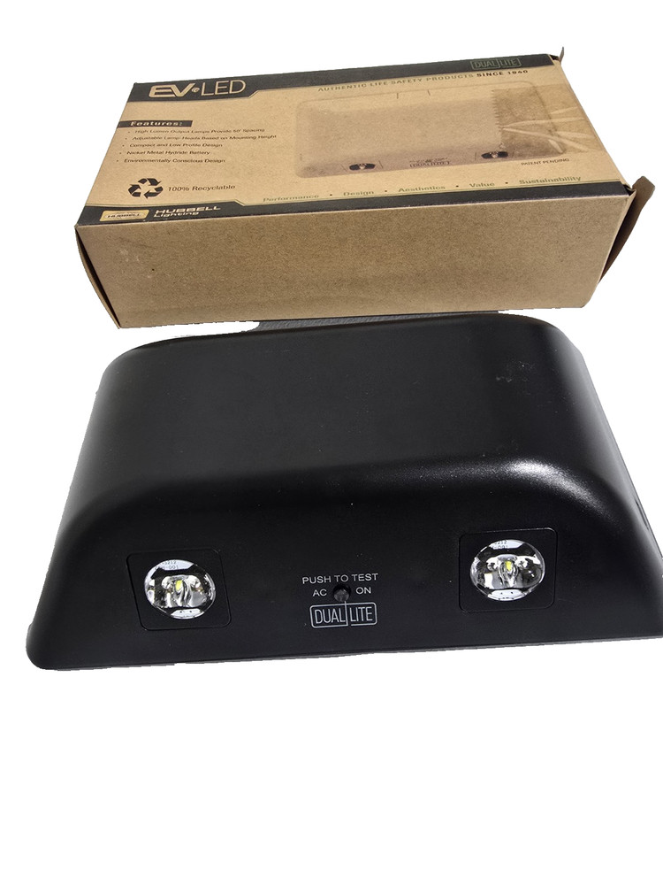 HUBBELL LED EMERGENCY LIGHT 120/277 VOLT EV4DIB-02WAL