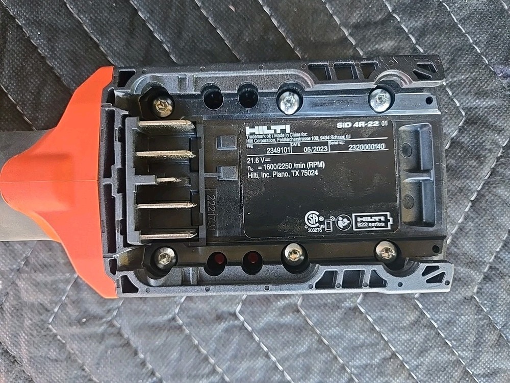 Hilti SID 4R-22 Right Angle 1/4" Driver