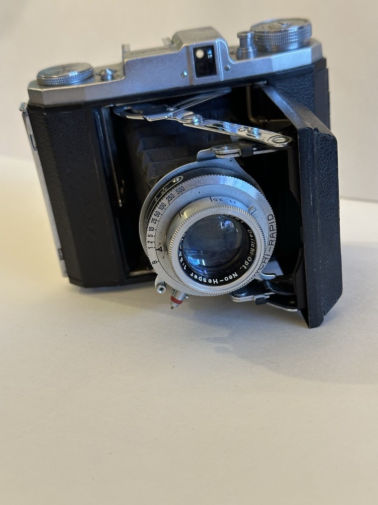 DAIICHI OPTICAL ZENOBIA FOLDING CAMERA from Japan Includes Leather Case