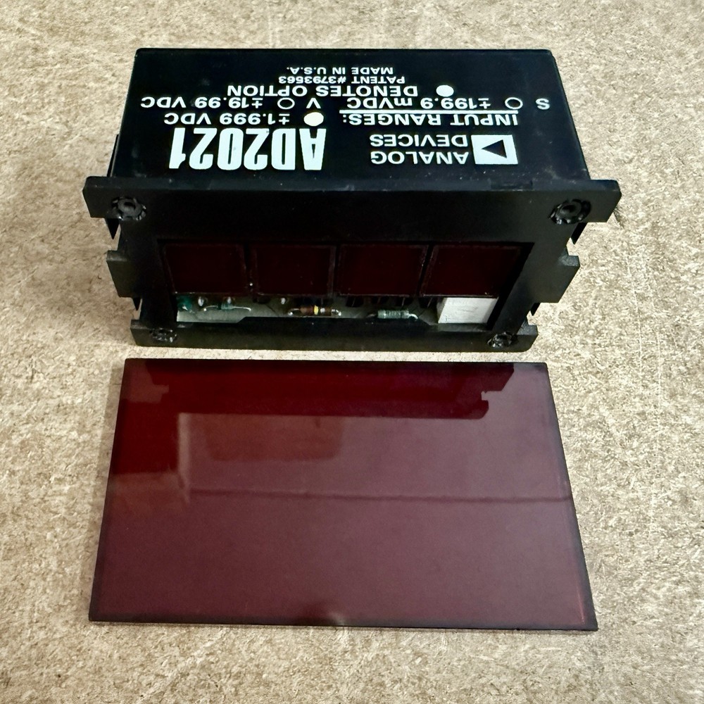 Analog Devices AD2021 Digital Display Vintage Panel Meter