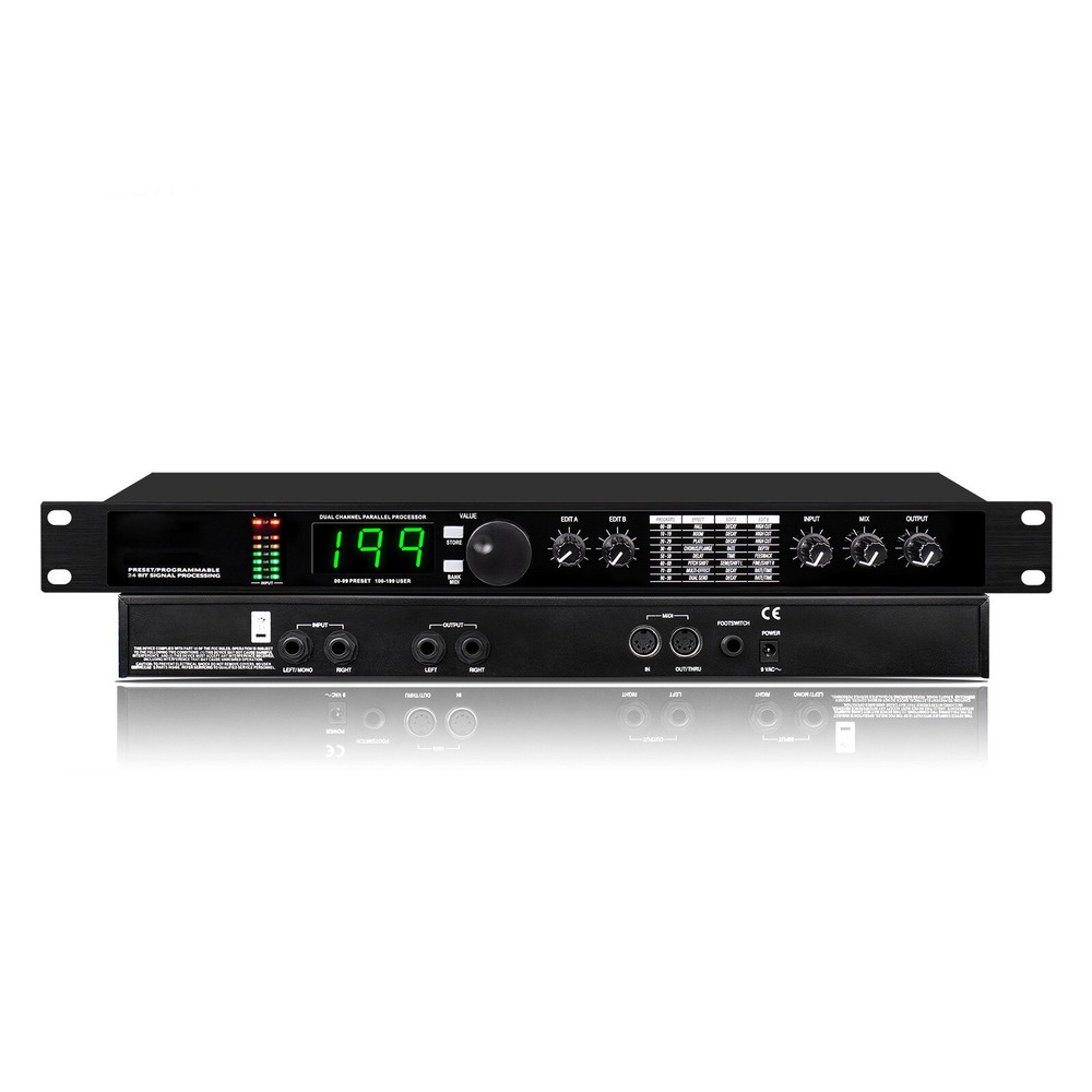 Digital Reverb Multi Effect DSP Processor Audio Processor Equalizer Professional