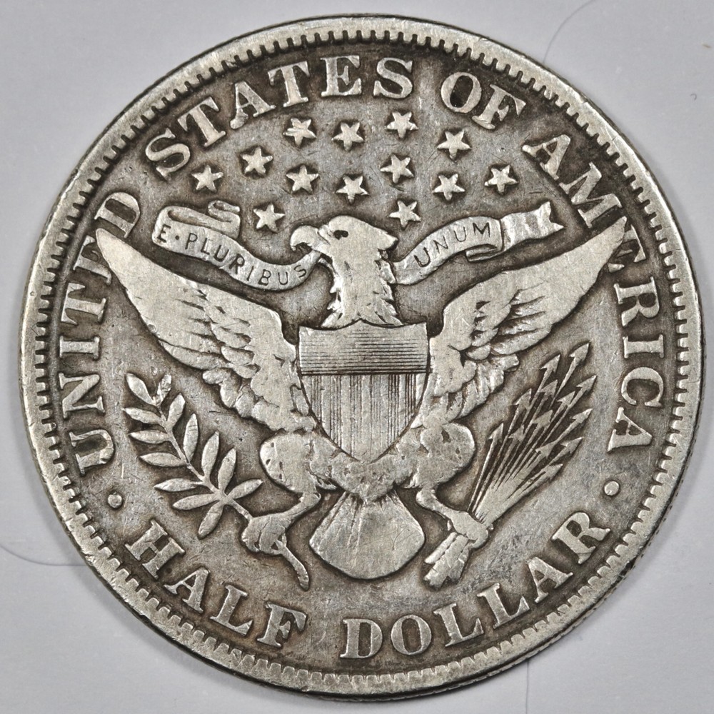1901 Barber Half. Fine. 204979
