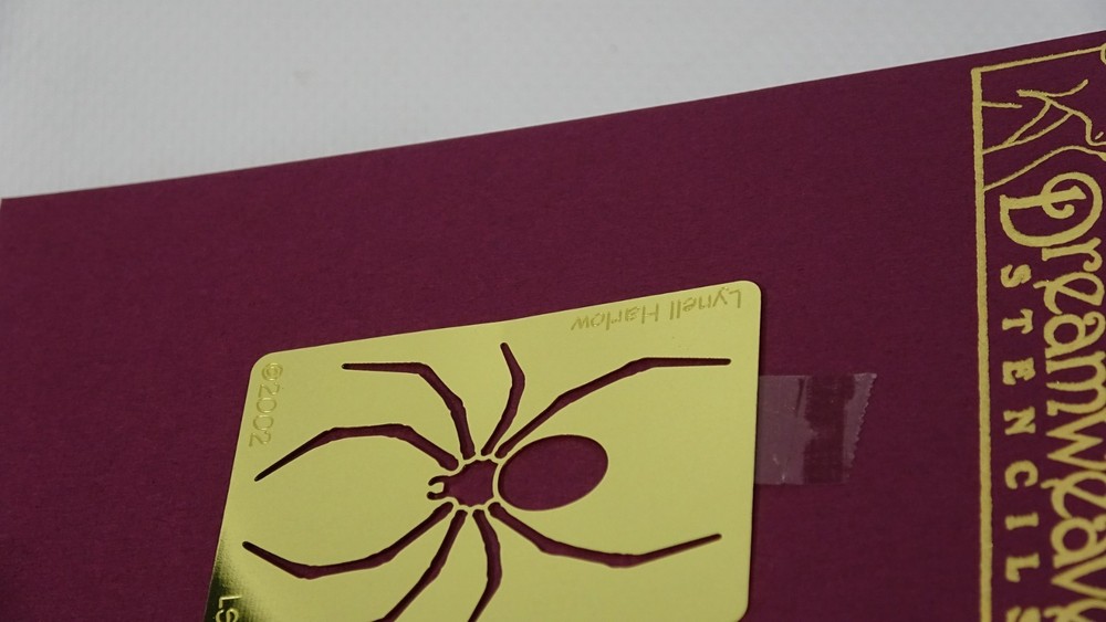 Spider Dreamweaver Stencil Template - LS28 - 2002