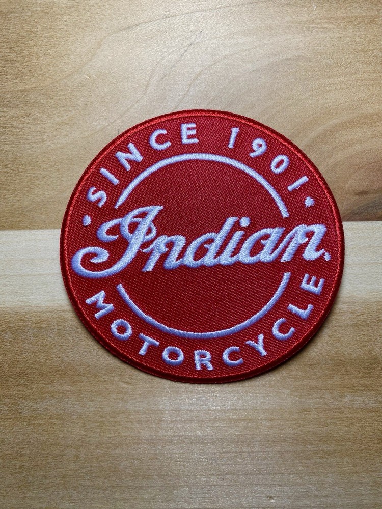 3” Indian Motorcycle Embroidered Iron On Patch