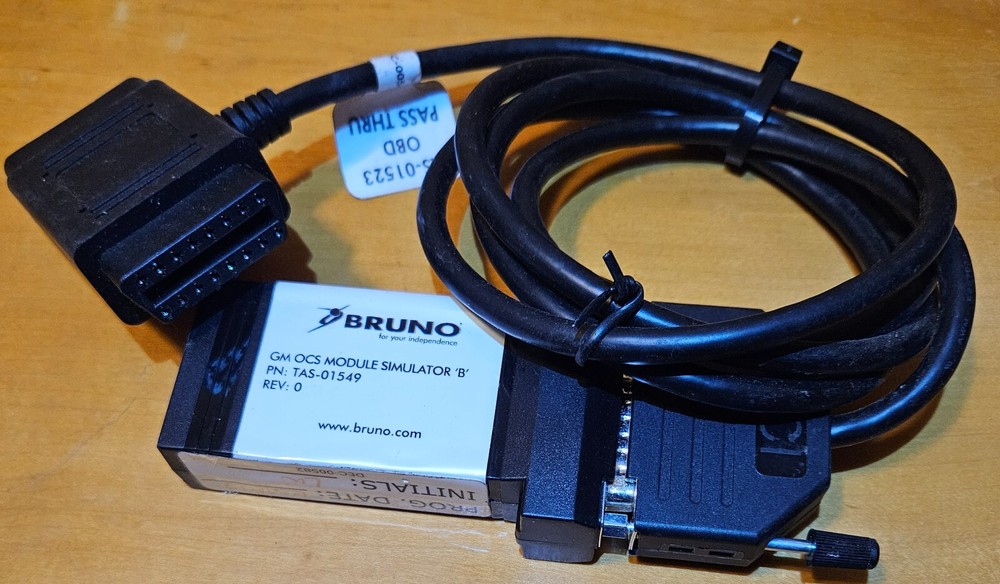 Bruno GM OCS Module Simulator OBD Pass Thru TAS-01549