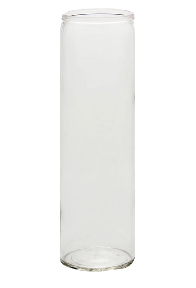 12 Pcs - Empty tall Candle Container - For 7 Day Prayer Candle