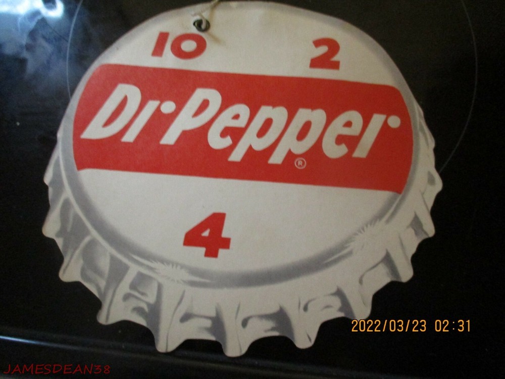 DR PEPPER FAN PULL NOS VINTAGE 10 2 4