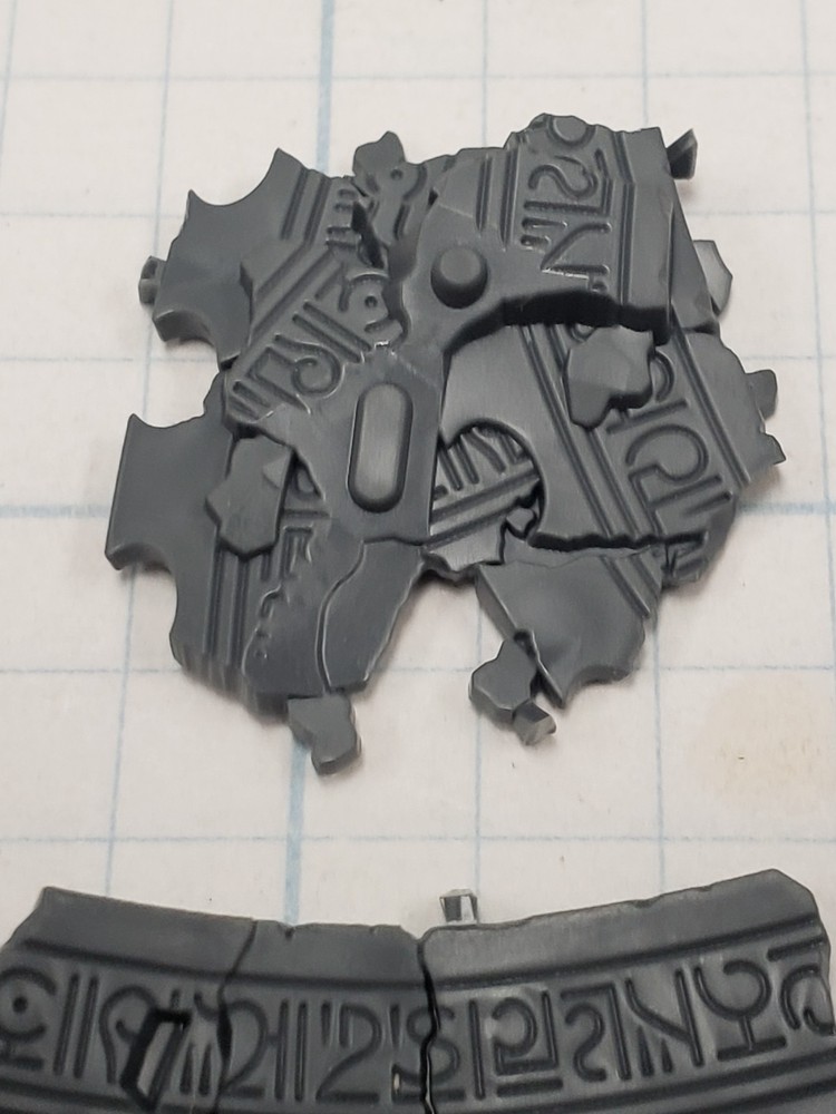 Warhammer 40k Aeldari Bits Eldar Kharseth Void Dreamer Icon Rubble Terrain #15