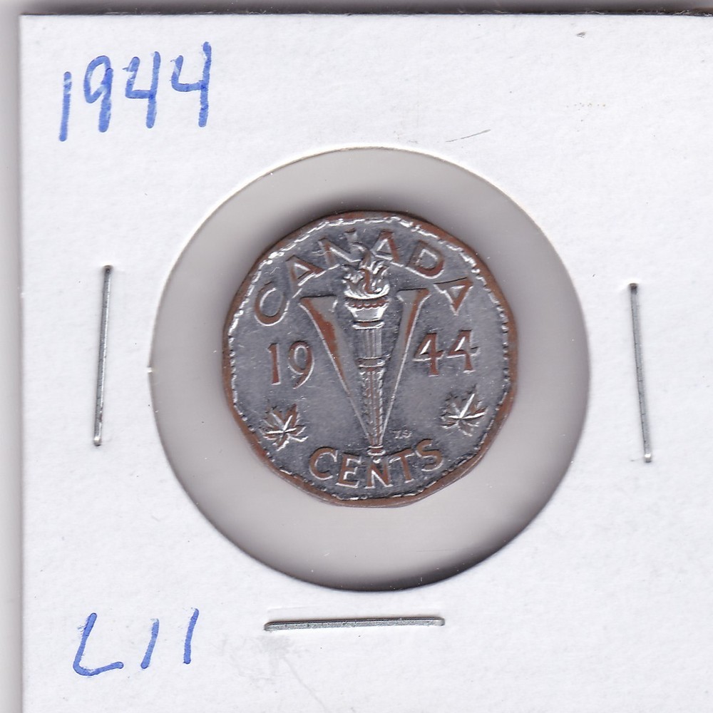 1944 Canada 5 Cents L11