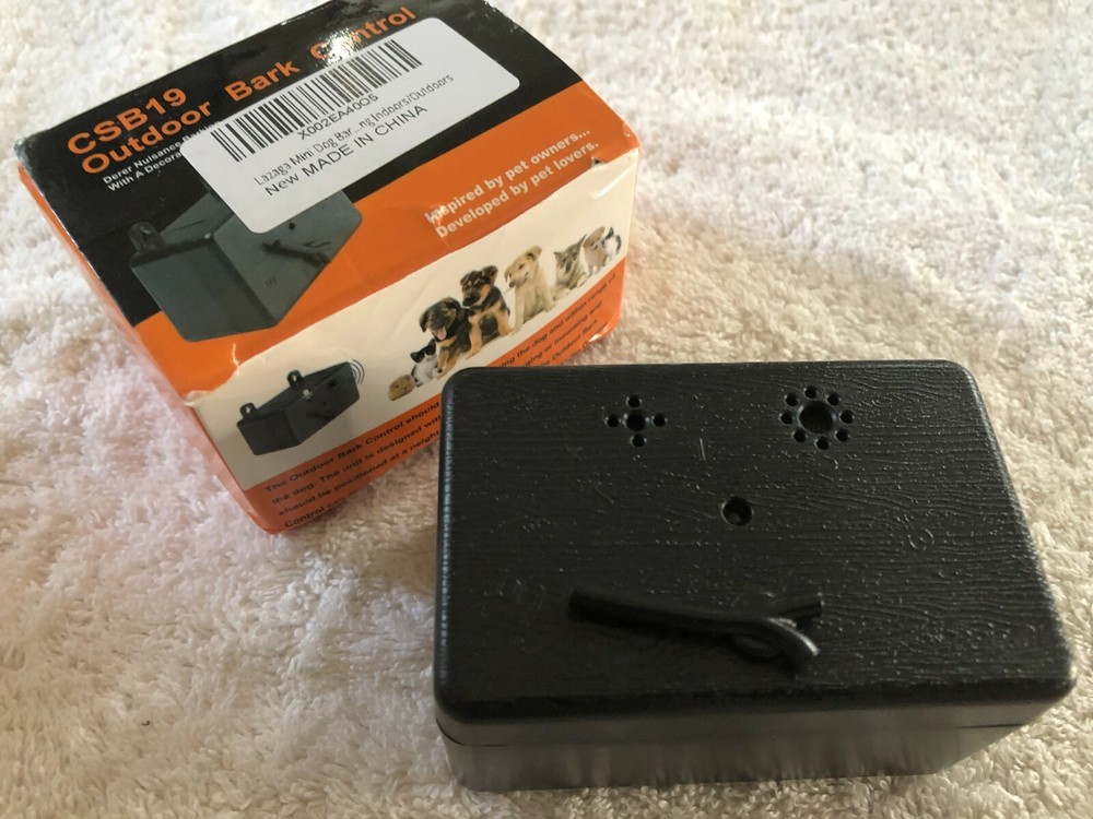 Lazaga Mini Dog Bark Control Device, PLEASE READ DESCRIPTION