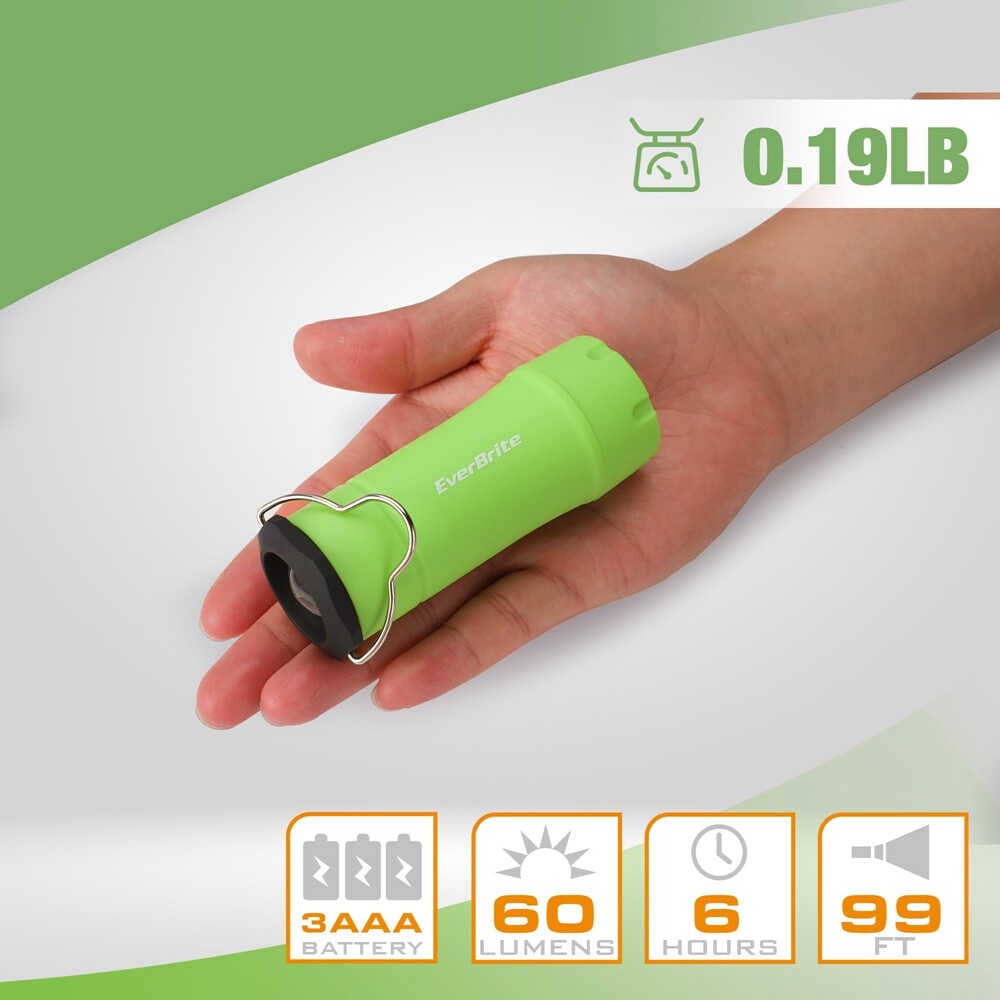 EverBrite 2-in-1 Mini Lantern Flashlight with 3 Mode Zoomable Flashlight Lantern