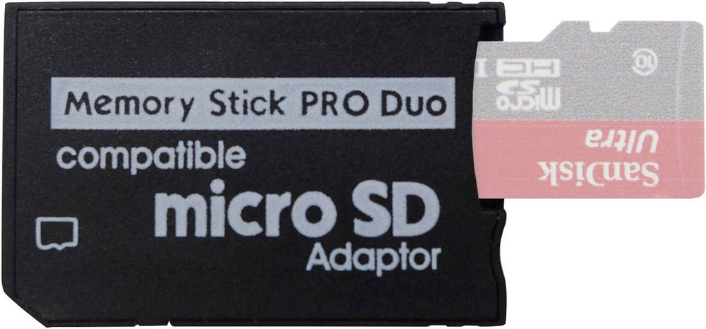 PSP Memory Stick Adapter, Micro SD to Memory Stick PRO Duo Magicgate Card for S