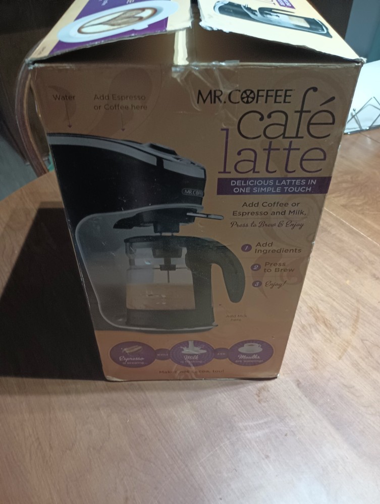 Mr Coffee Latte And Hot Chocolate Machine Open Box/ New