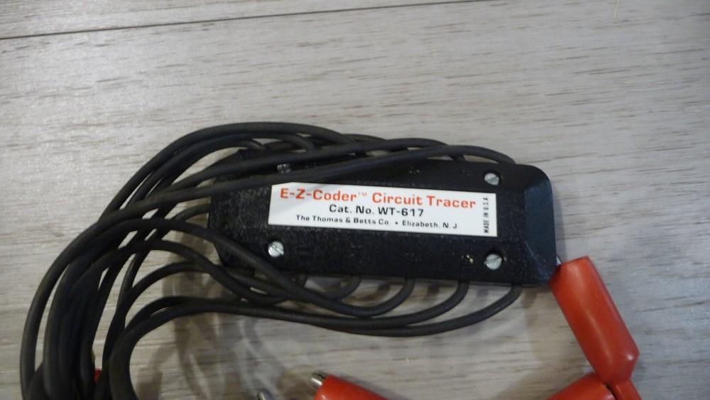 Circuit Tracer E-Z- Coder WT-617 Thomas & Betts electical
