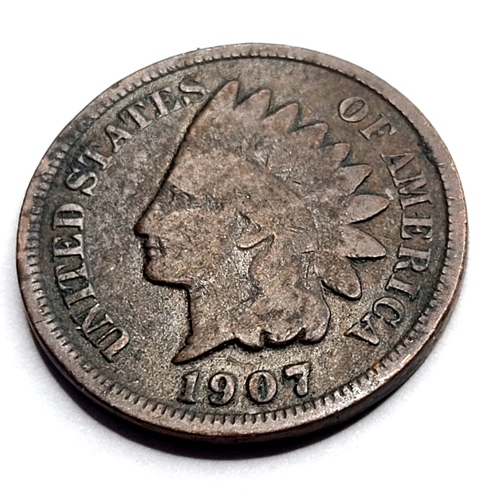 ⭐ 1907 Indian Head Cent Penny ⭐ ***FAST 🆓️ SHIPPING!*** ⭐ 💖