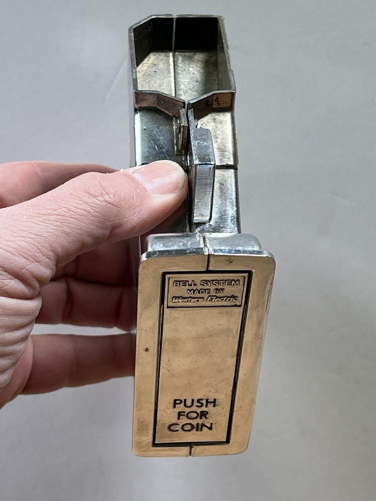 Bell System Western Electric Pay Phone Booth Coin Return ASD Hopper Assembly
