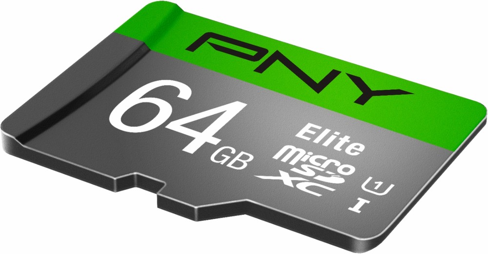 PNY Elite 64GB Class 10 U1 microSDXC Flash Memory Card
