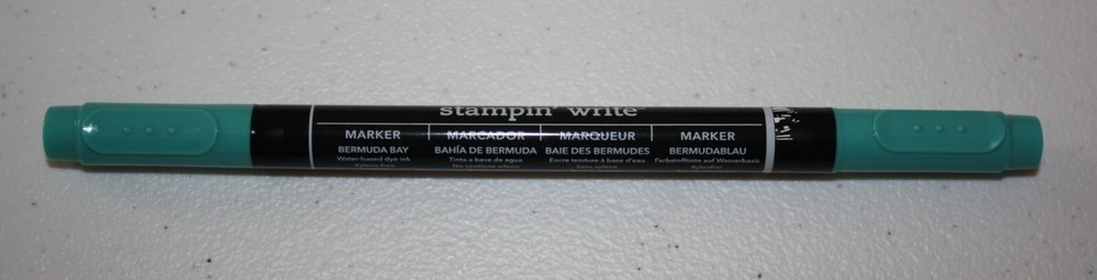 Stampin Up Retired BERMUDA BAY Marker Great Condition! Blue
