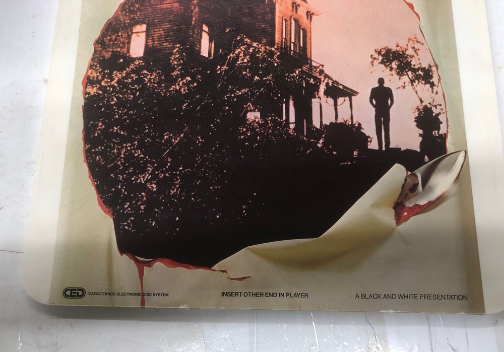 Psycho RCA CED Videodisc Movie