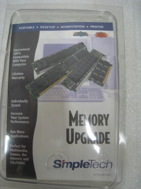 Simple Tech 64 MB Memory Upgrades