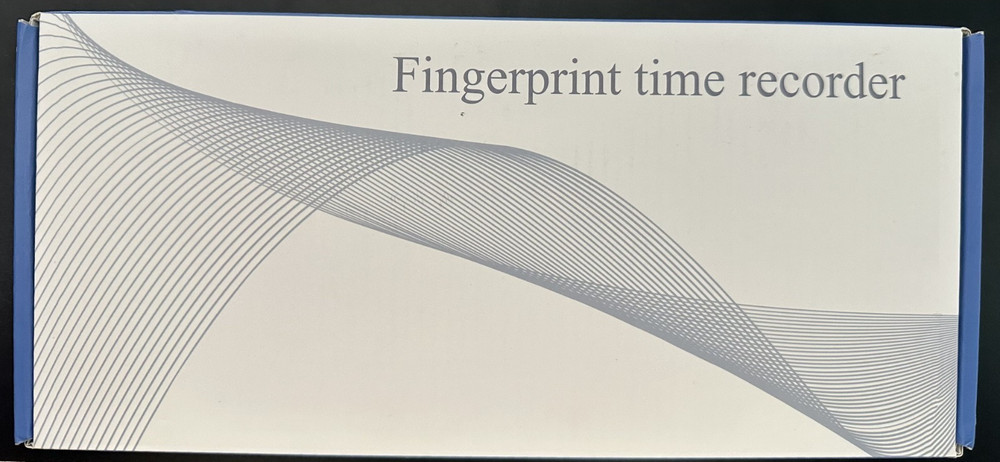 Fingerprint Time Recorder Professional Biometric Records_New