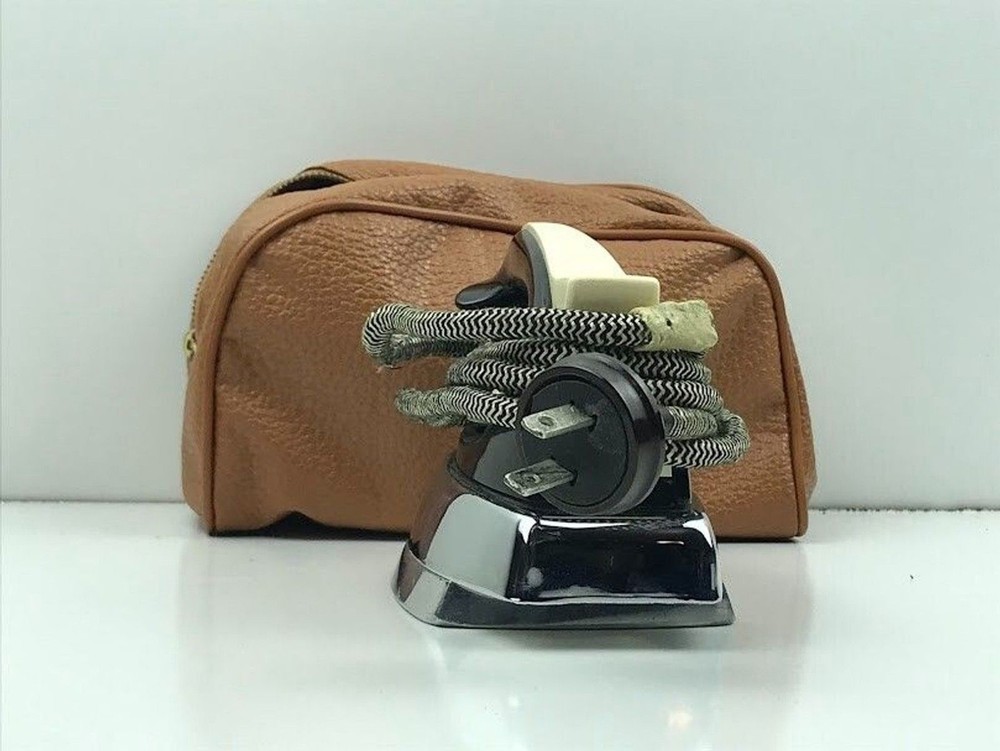 Vintage Neckermann Travel Iron - Tested