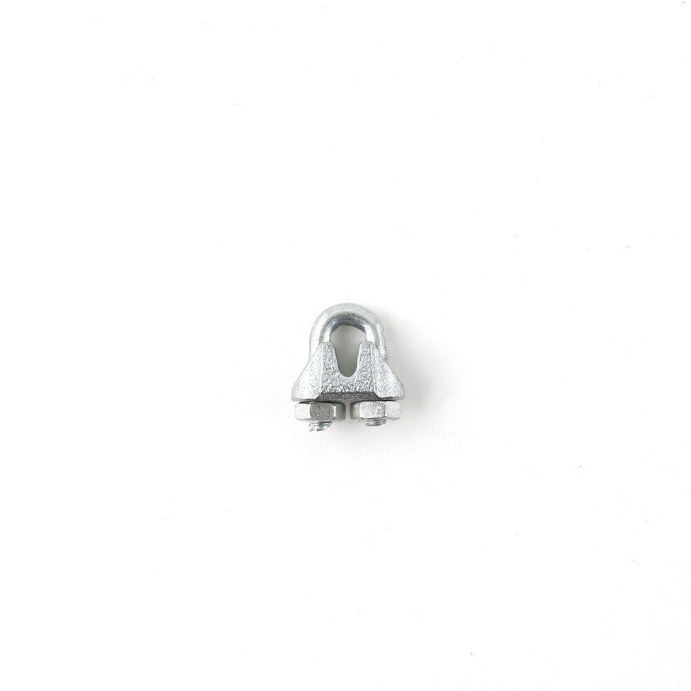 Wire Rope Clips, 1/16", 4 pc- Iron Wire Hardware