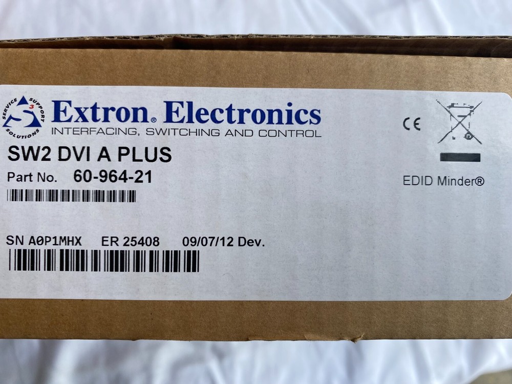 EXTRON ELECTRONICS SW2 DVI A Plus 60-964-21
