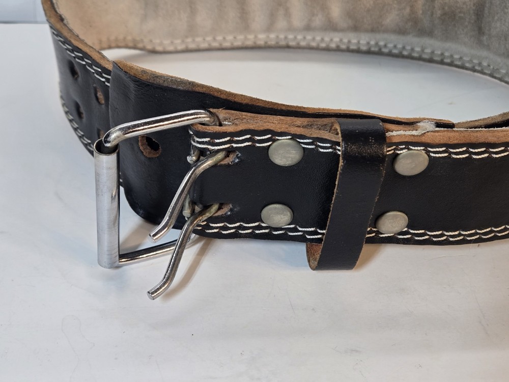 Valeo Medium Leather Weightlifting Belt