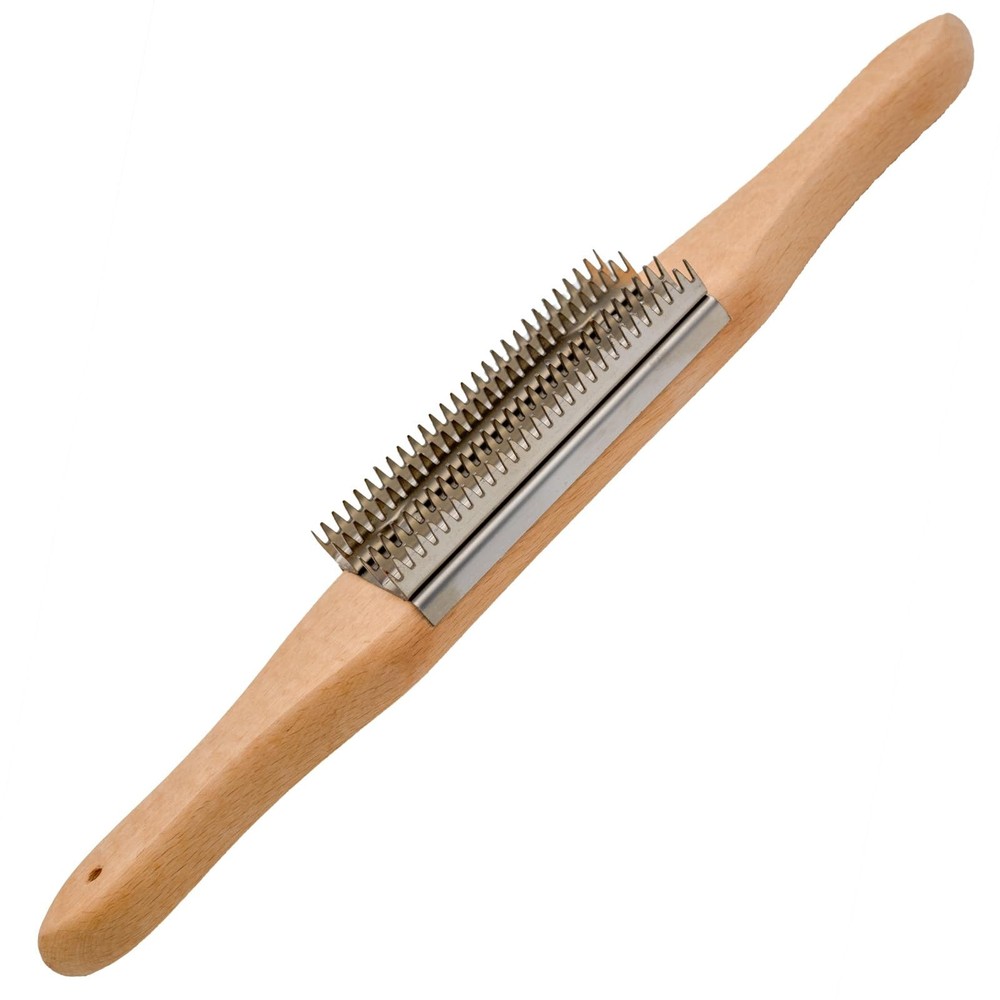 Buffer Wheel Rake Polishing Tool Stainless Steel Teeth Cleaner