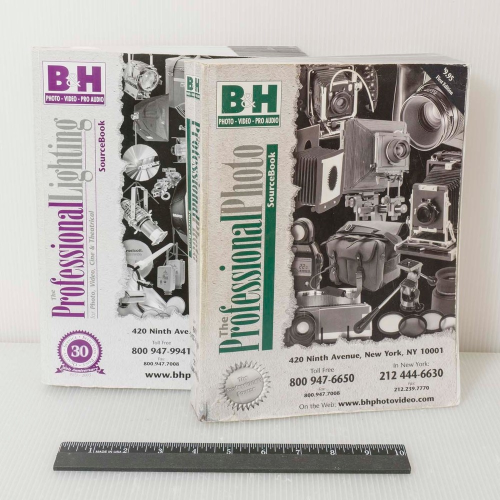 B&H The Professional SourceBook & Lighting Set Catalogue