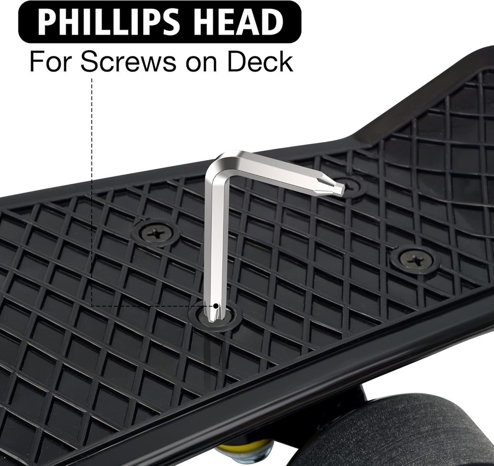 Multi-Function Skateboard T Tool: Lightweight & Compact Design for Easy Use