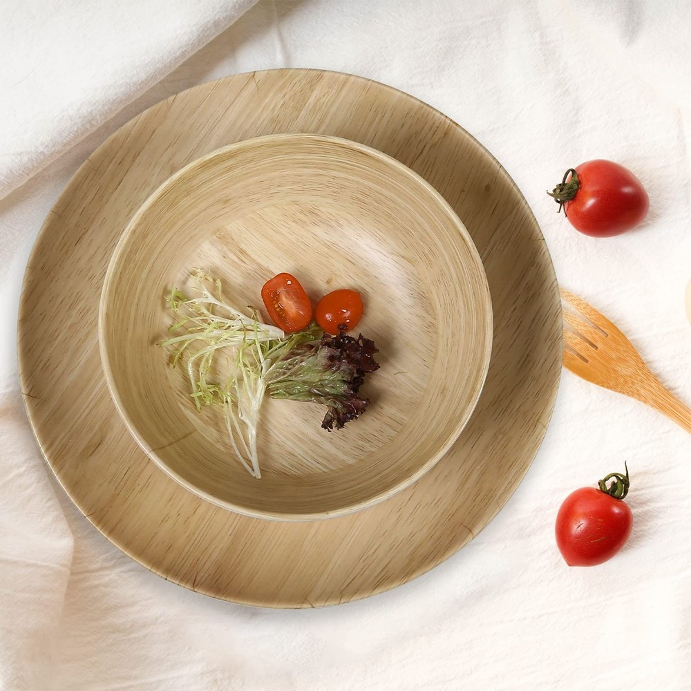 Melamine Dinnerware Set - 12pcs dinnerware set Indoor and Outdoor use, Patter...