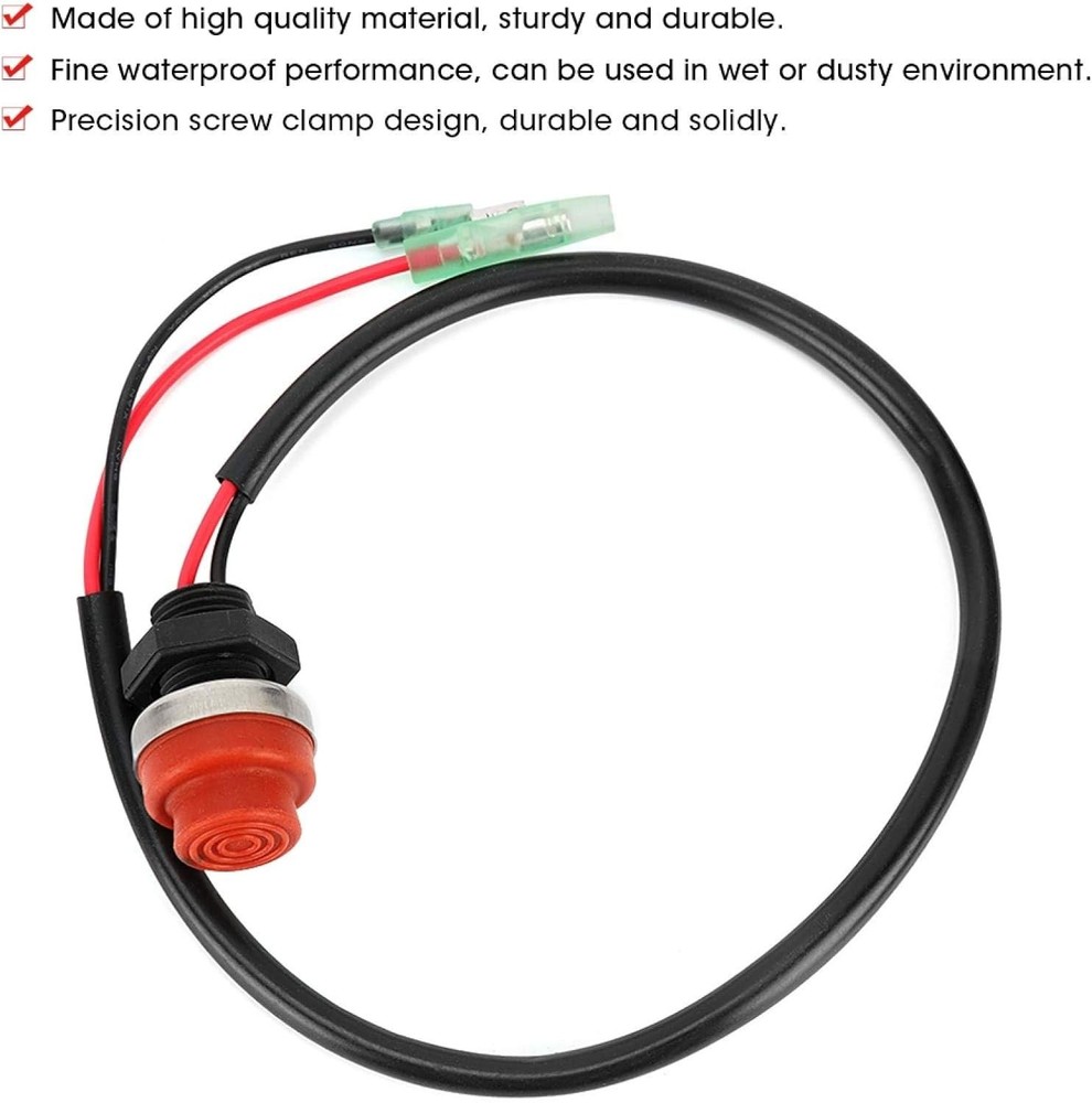 for 1989 Outboard Start Button Marine Push Start