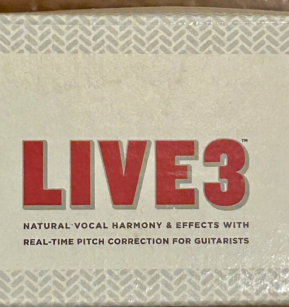 Digitech Vocalist Live 3 Vocal Multi Effects Processor Pedal