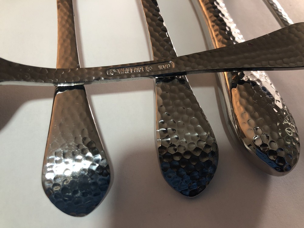 WALLACE - COLONIAL HAMMERED - Stainless Flatware Silverware - YOUR CHOICE *