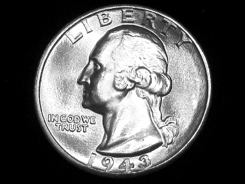 1943-D Washington Quarter --- Gem Uncirculated