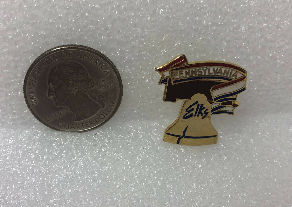 Elks Pennsylvania Liberty Bell Pin