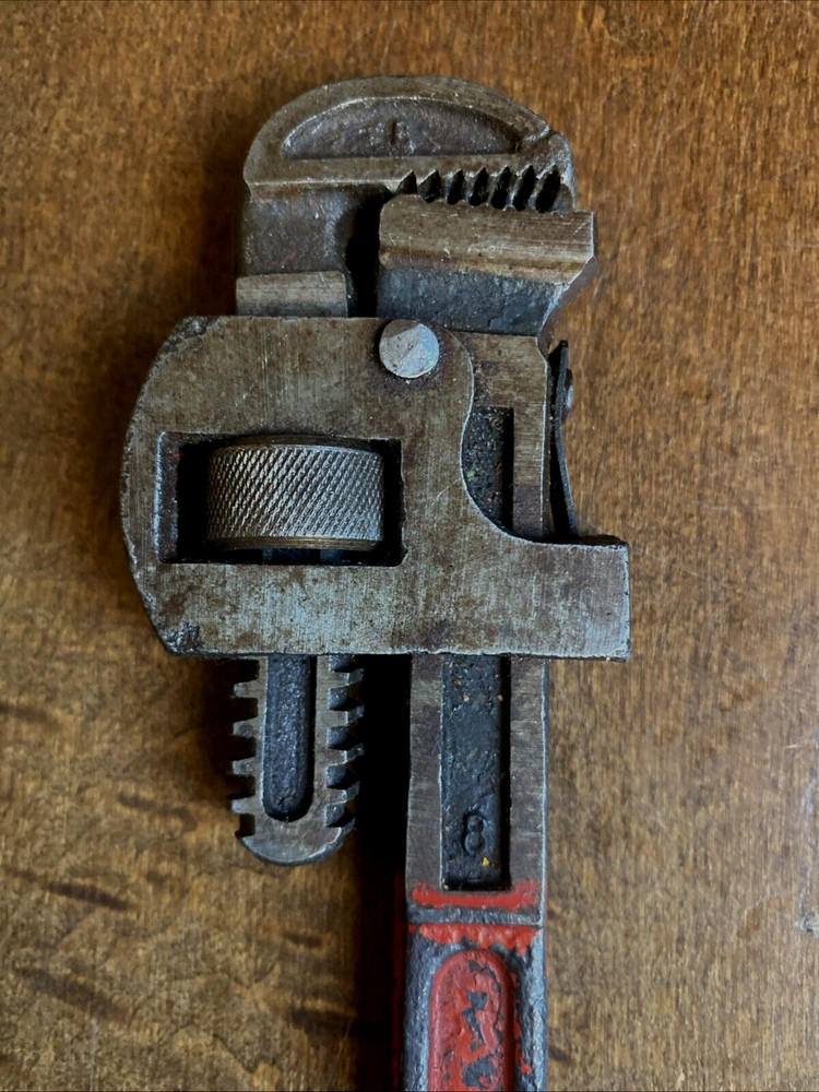 Vintage 8" Globemaster Monkey Pipe Wrench Made In Spain