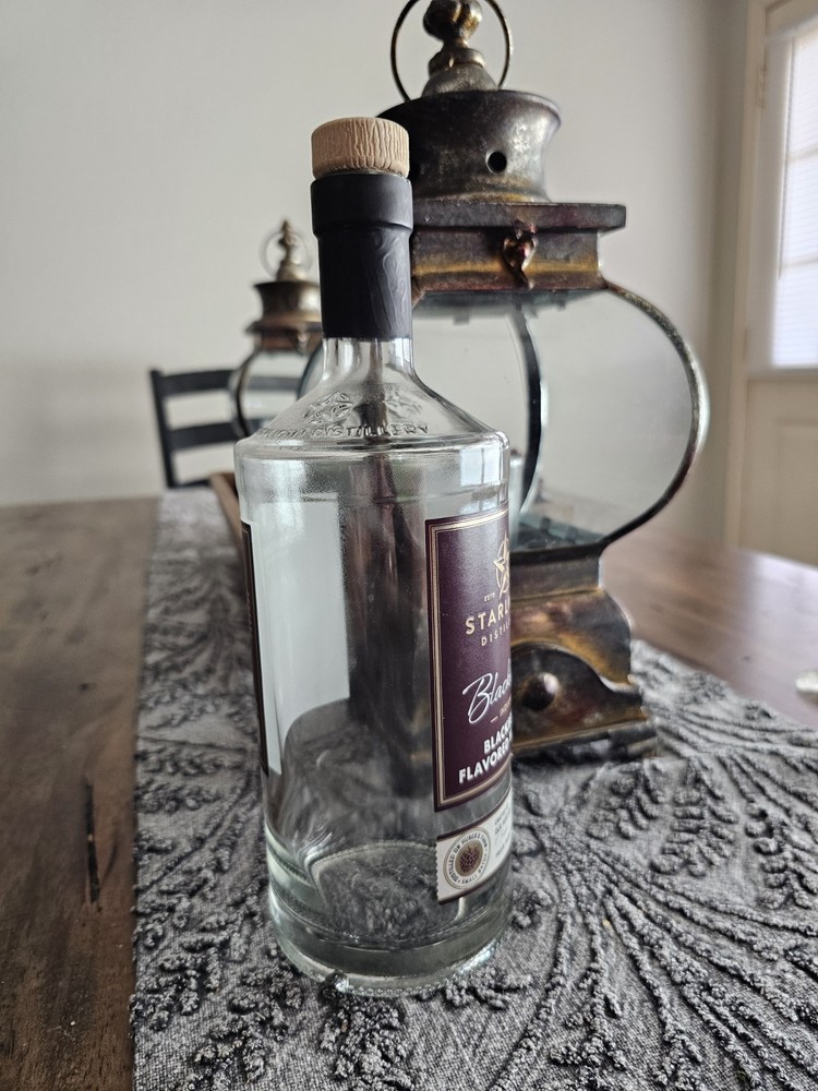 Starlight Blackberry Flavored Whiskey Empty Bottle 750 mL