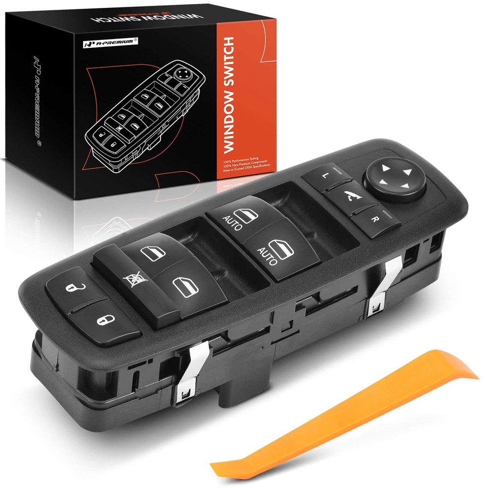 A-Premium Front Left Power Master Window Switch for Ram 1500 2500 3500 2013-2015