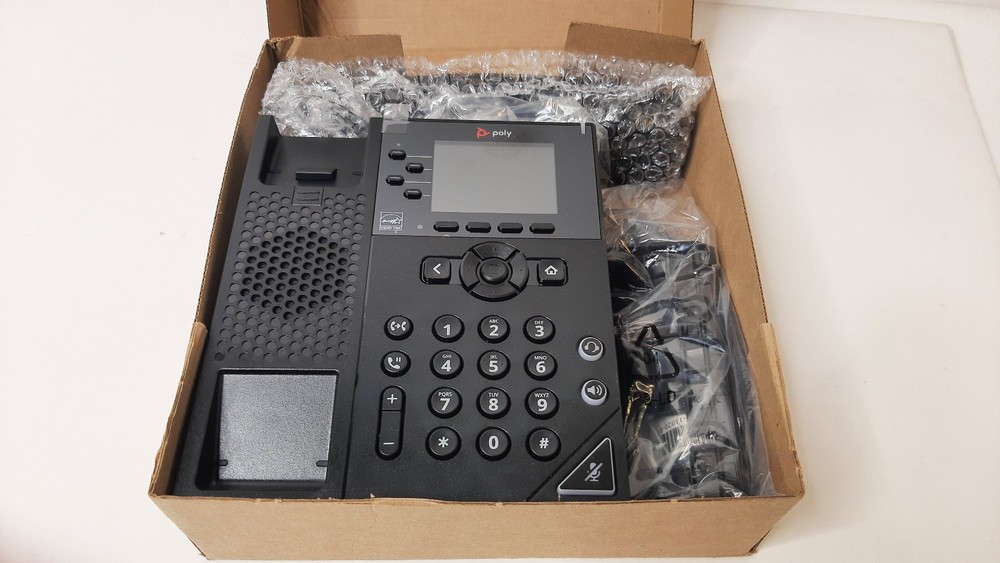 Polycom VVX 250 Desktop Business IP Phone 4 Lines