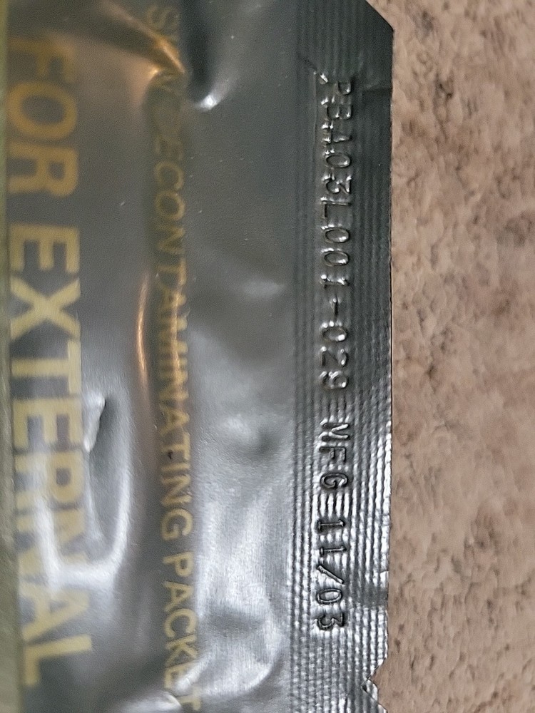 CBRN Decontamination For Training 6 Wipes