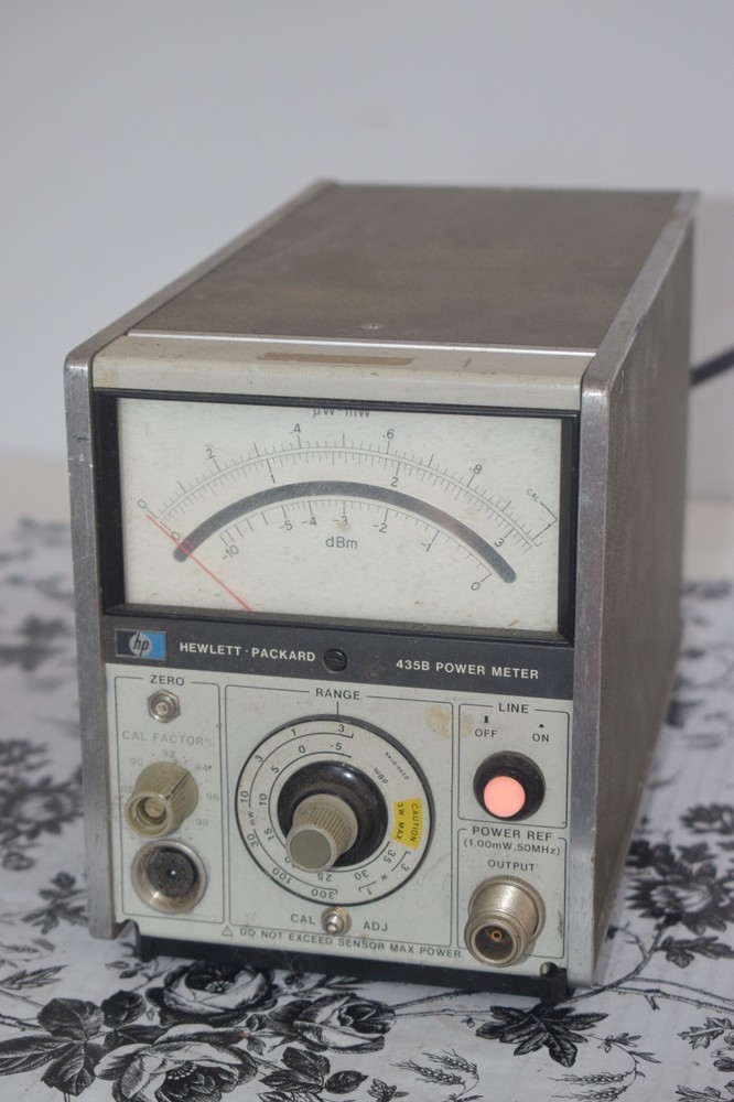 HP 435B Power Meter Hewlett Packard – Tested Powers On