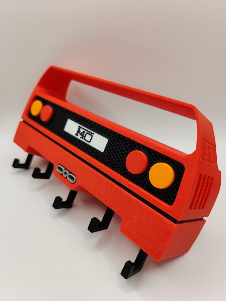 F40 key hanger custom art