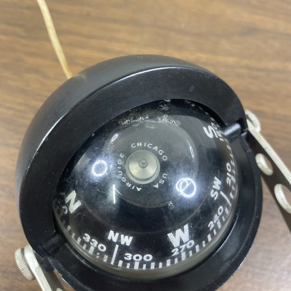 AIRGUIDE Chicago Dash Mount Boat Compass Lighted