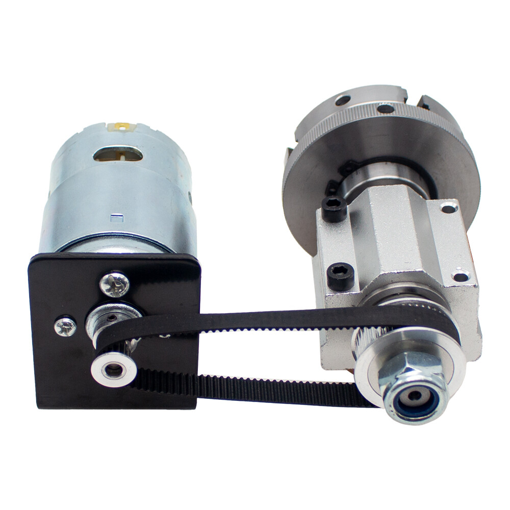 No power Multi-function Motor Rotary Lathe Woodworking Spindle Chuck 65/50mm,