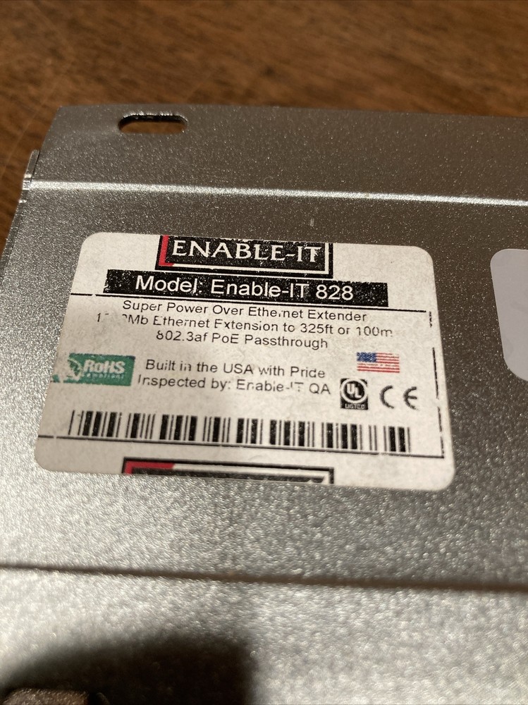 Enable-it 828 Gigabit Ethernet & Poe+ Extender