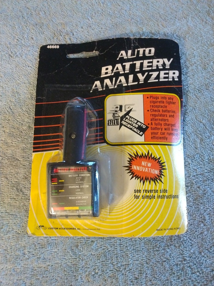 VTG Custom Accessories Auto Battery Analyzer 46669