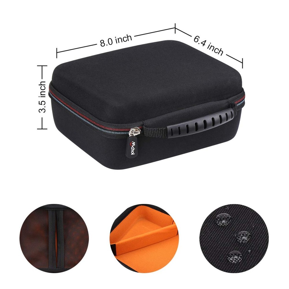 Mchoi Hard EVA Travel Case for Square Terminal/Square Dock Reader, Printer Pa...